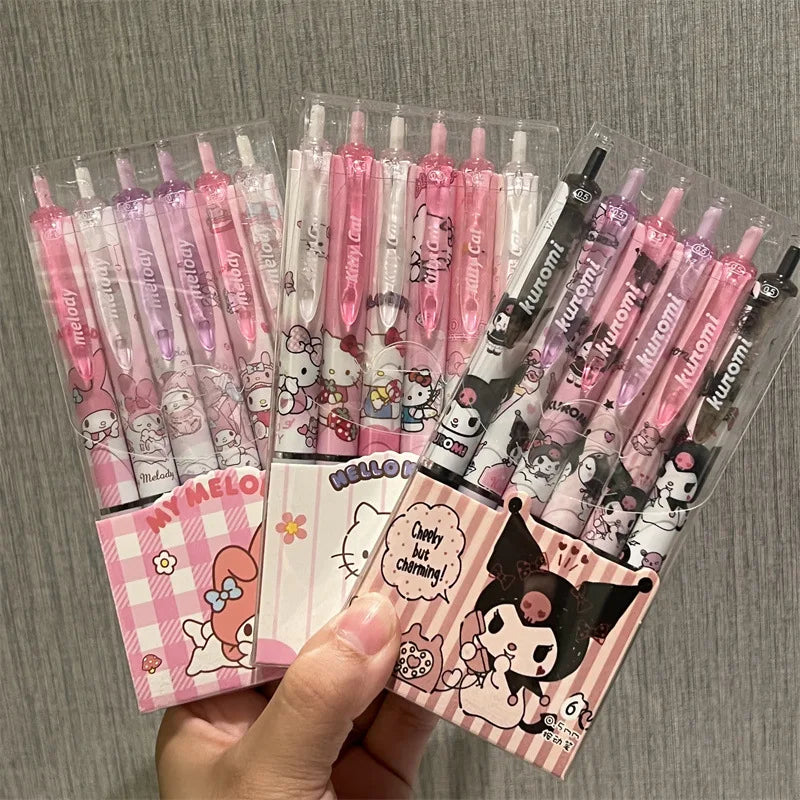 6Pcs Sanrio Gel Pens - Image 2