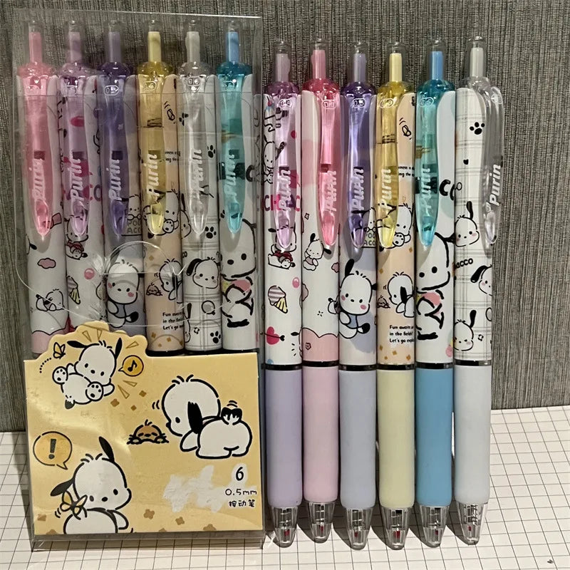 6Pcs Sanrio Gel Pens - Image 9