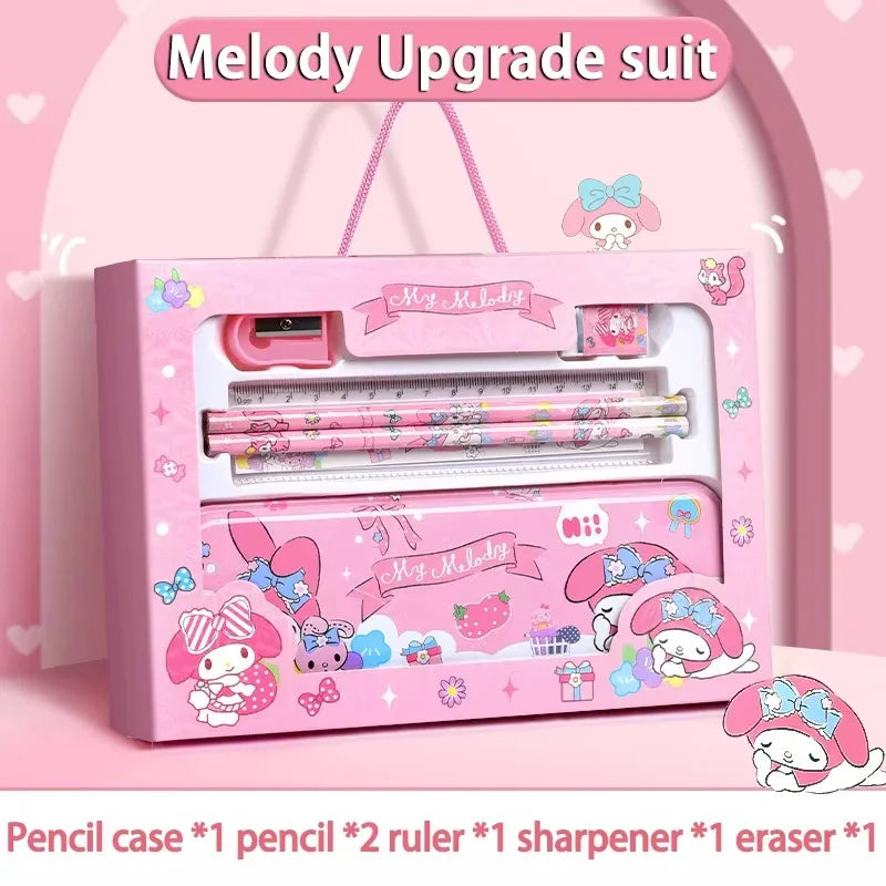 Kuromi, Melody & Cinnamoroll Stationery Gift Box - Image 3