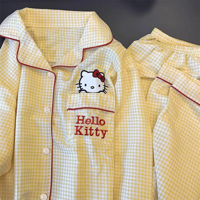 New Anime Sanrio Short Pajamas Set - Image 4