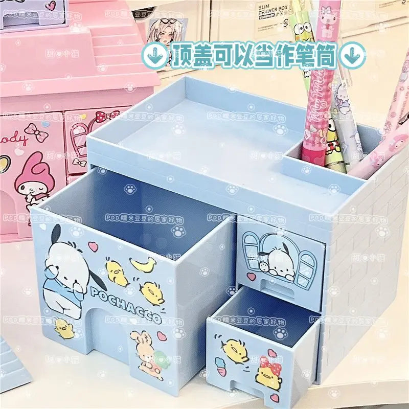 Sanrio Hello Kitty Desktop Jewelry & Pen Holder Box - Image 4