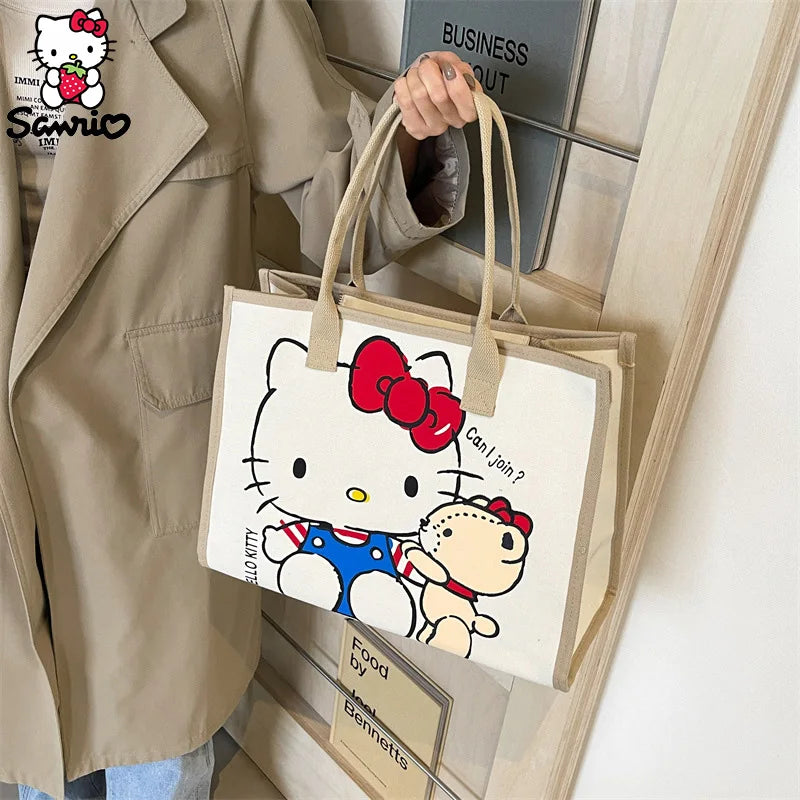 Hello Kitty Canvas Tote Bag - Image 3