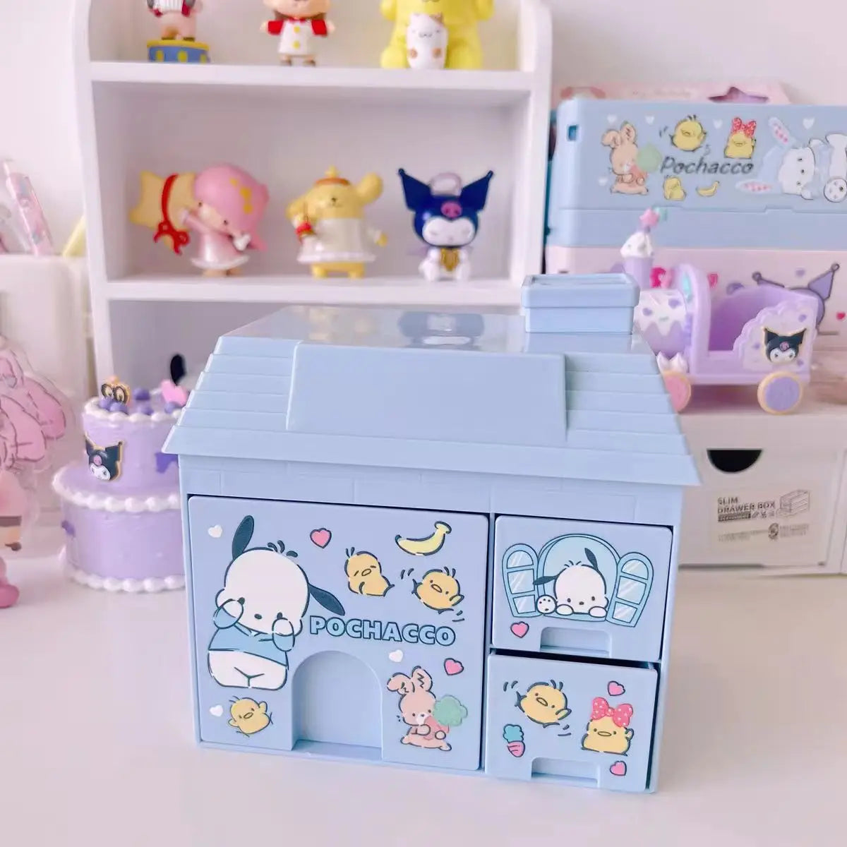 Sanrio Hello Kitty Desktop Jewelry & Pen Holder Box - Image 10