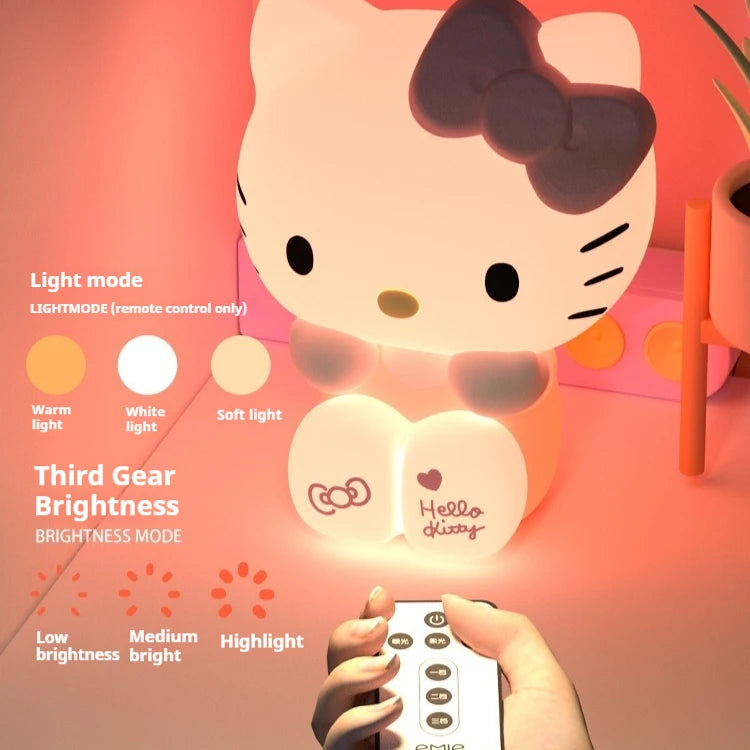 Kawaii Sanrio Hello Kitty Luminous Night Lamp - Image 6