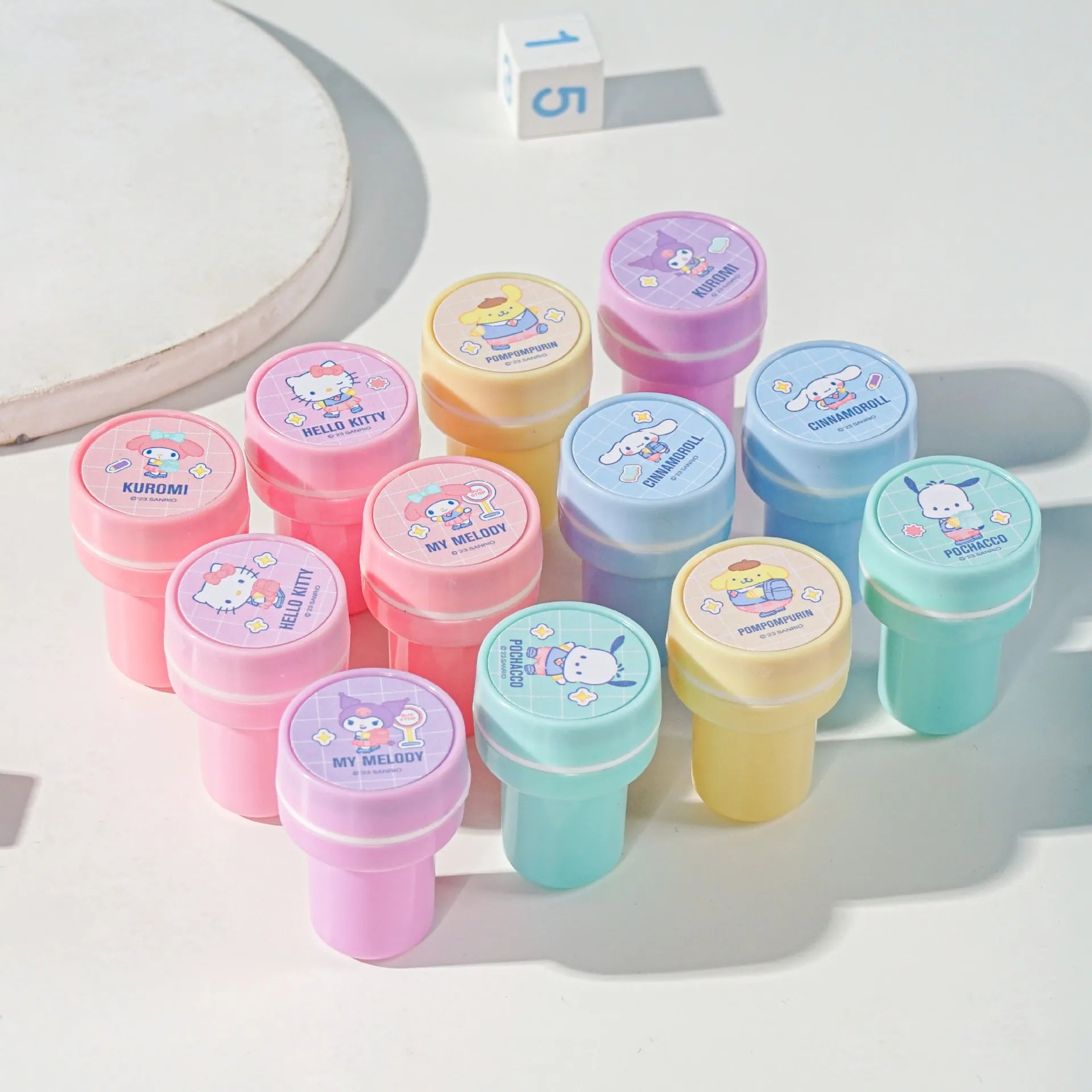 Sanrio Youth Academy Multi-character Stamp Set