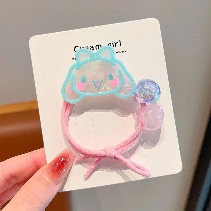 Sanrio Kuromi & My Melody Kawaii Rubber Band Hair Tie - Image 7