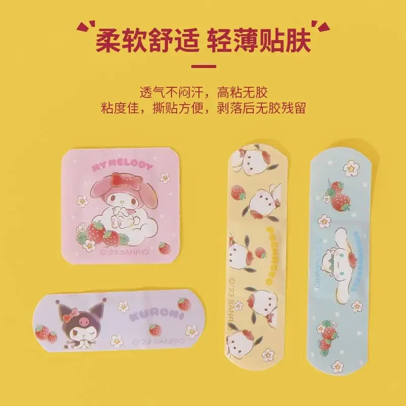 Sanrio 40Pcs Hello Kitty Strawberry Bandages Kit - Image 4