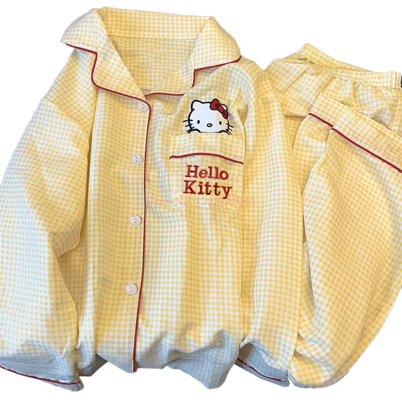 New Anime Sanrio Short Pajamas Set - Image 5