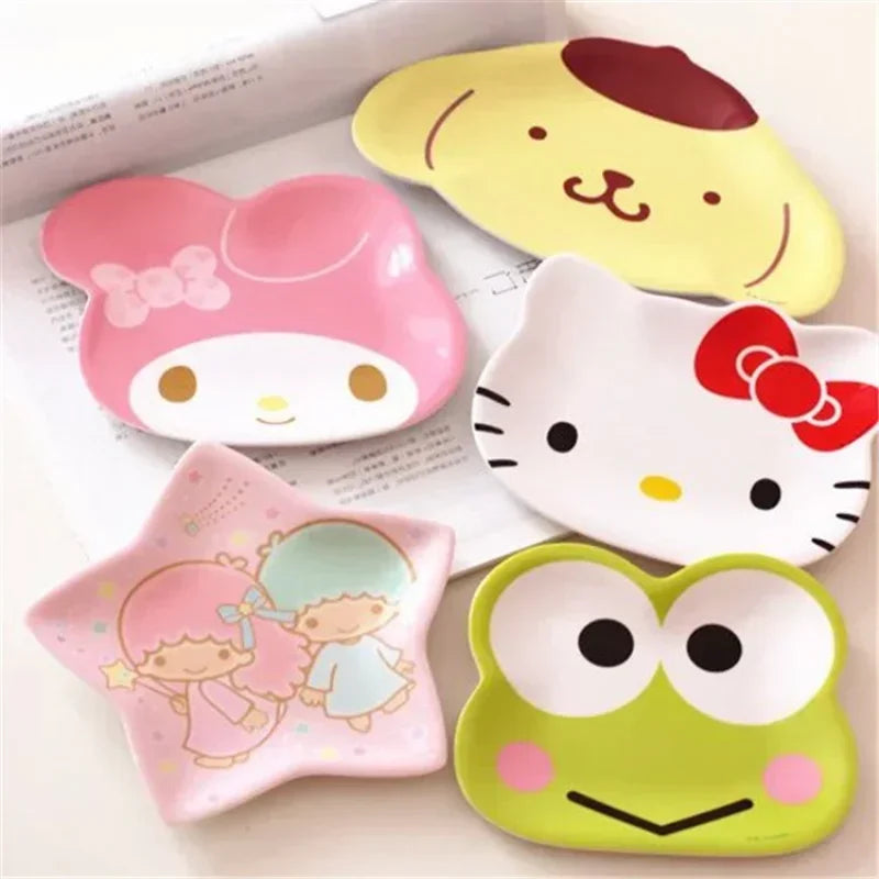 Sanrio Hello Kitty, Melody & Keroppi Small Plate - Image 2