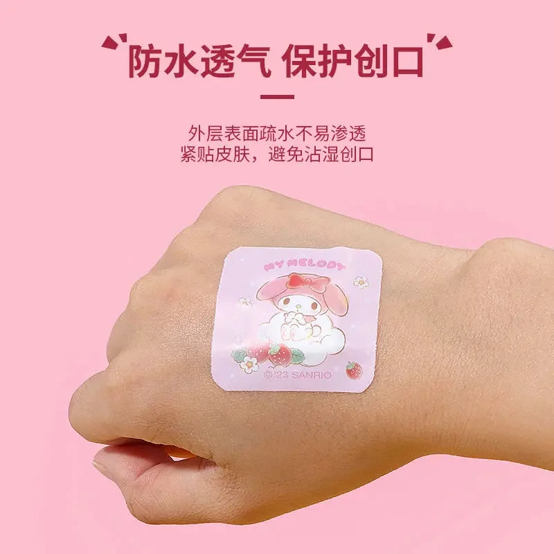 Sanrio 40Pcs Hello Kitty Strawberry Bandages Kit - Image 3