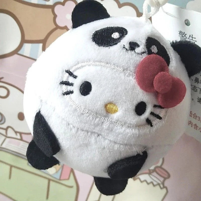 Malta Peixe Cartoon Sanrio Plush Keychain - Image 4