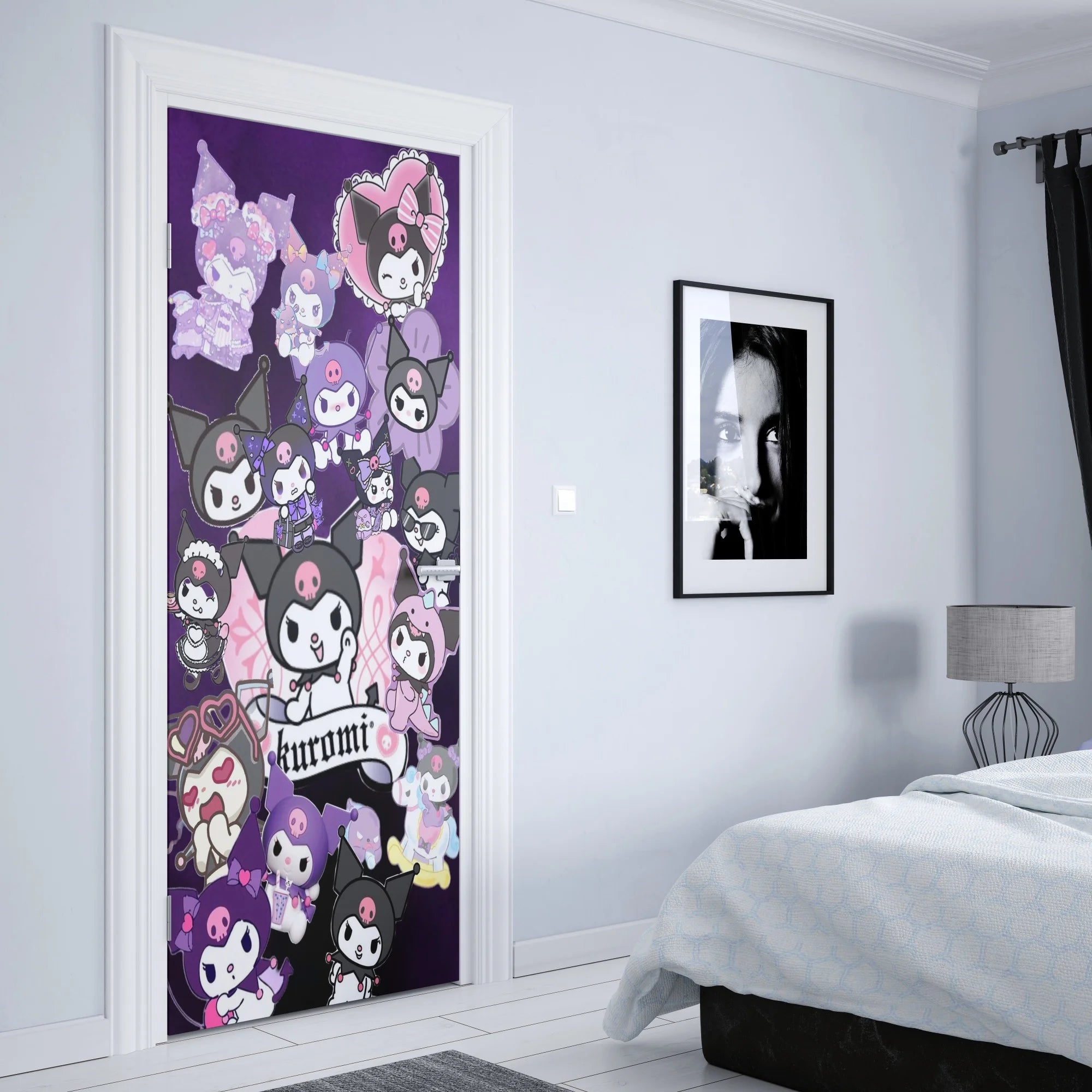 Kawaii Sanrio Anime Wall Sticker - Image 17
