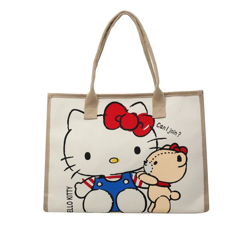 Hello Kitty Canvas Tote Bag - Image 6