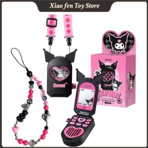 Sanrio Kuromi Flip Phone Spy Mini Simulation