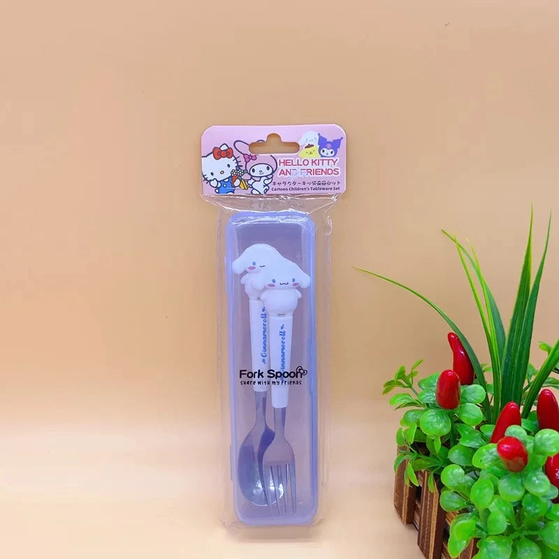 Kuromi Spoon Fork 2-Piece Set - Image 3