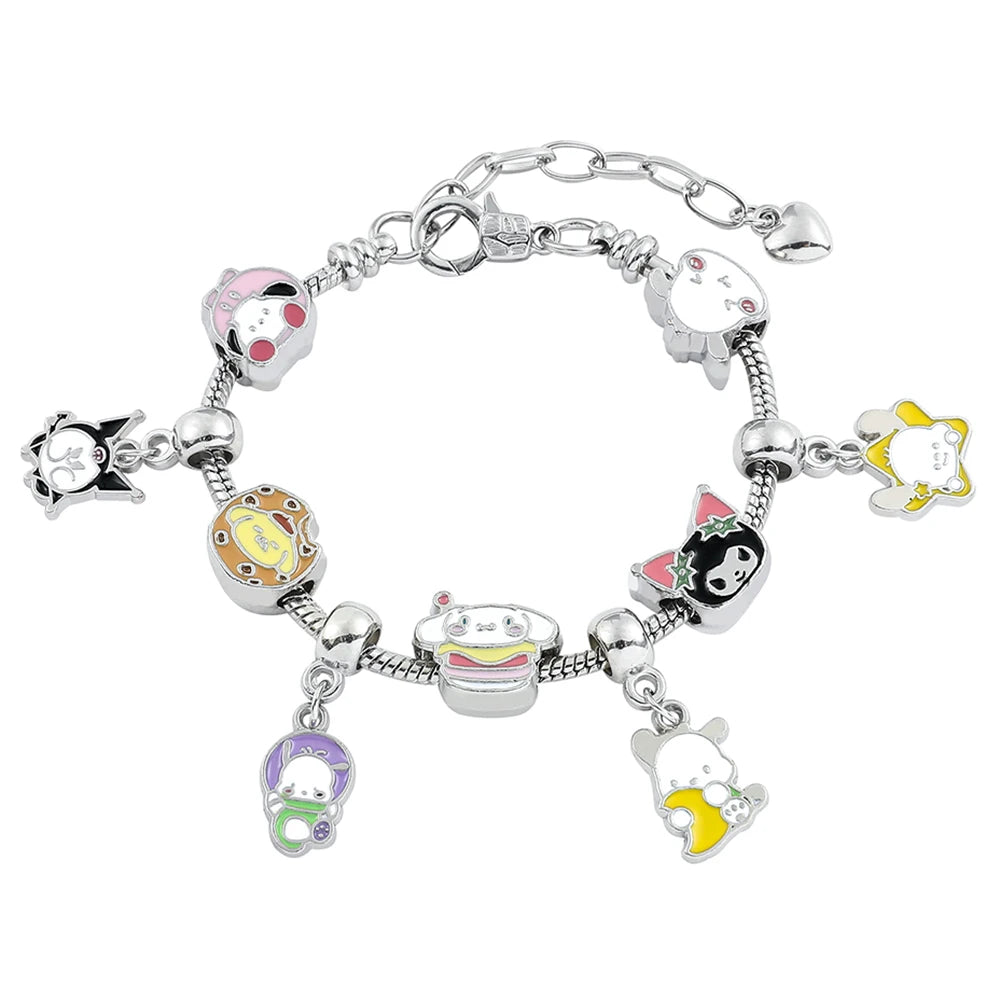 Hello Kitty Gold-Plated Bracelet with Charms - Image 18