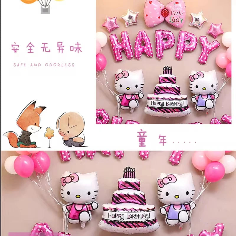 Cute Sanrio Party Balloon Set - Image 3