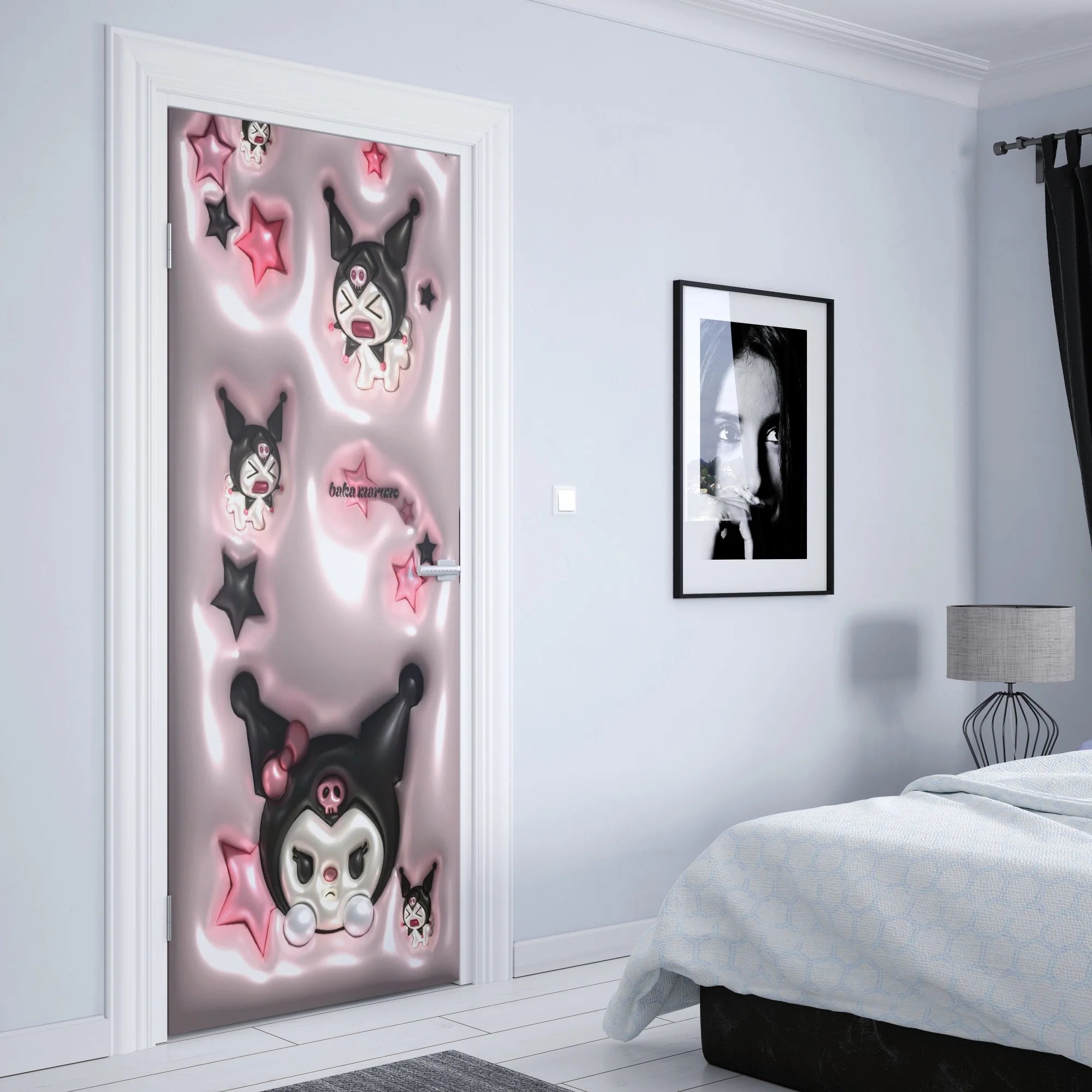 Kawaii Sanrio Anime Wall Sticker - Image 27