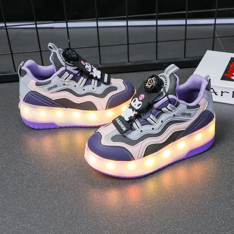 Kawaii Kuromi Roller Skating Sneakers - Image 4