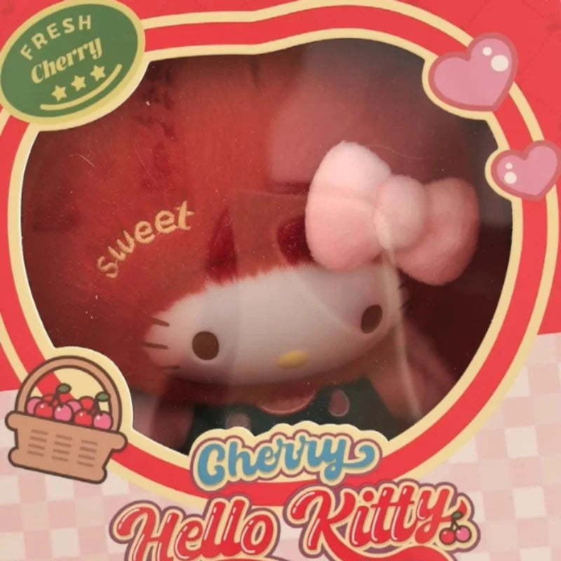 Toptoy Sanrio 17cm Hello Kitty Cherry Vinyl Plush Doll - Image 6
