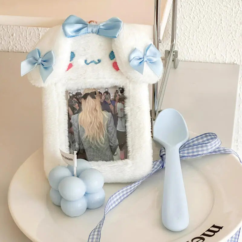 Sanrio Cinnamoroll & Melody Plush DIY Photo ID Card Sleeve - Image 4