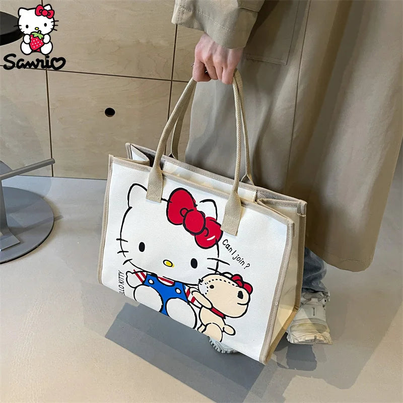 Hello Kitty Canvas Tote Bag - Image 5