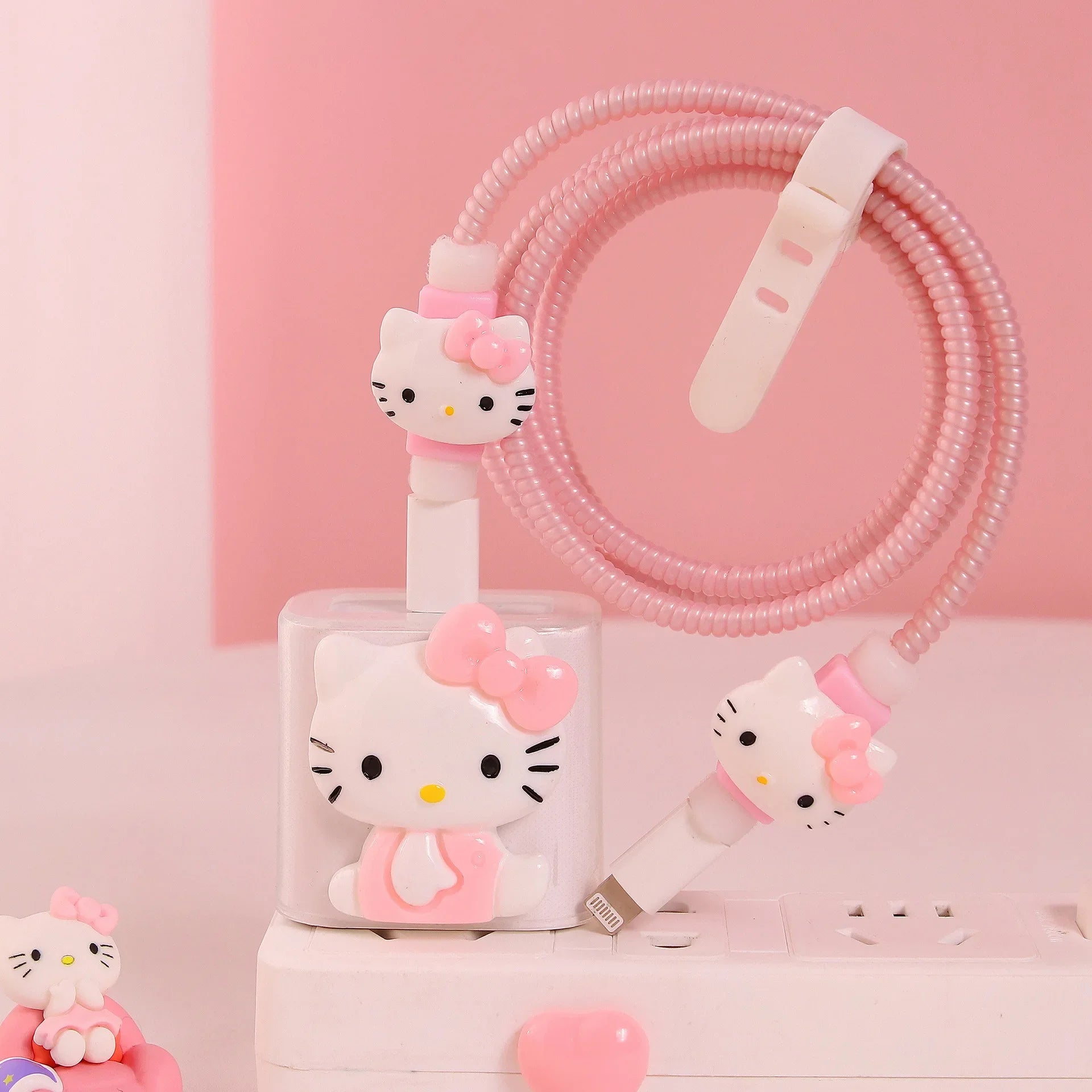 Sanrio Anime Anti-Breaking Apple Data Cable & Protective Case - Image 6