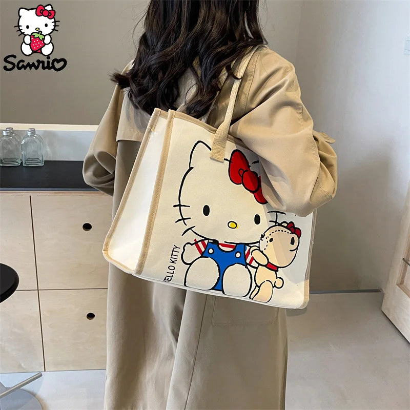 Hello Kitty Canvas Tote Bag - Image 2