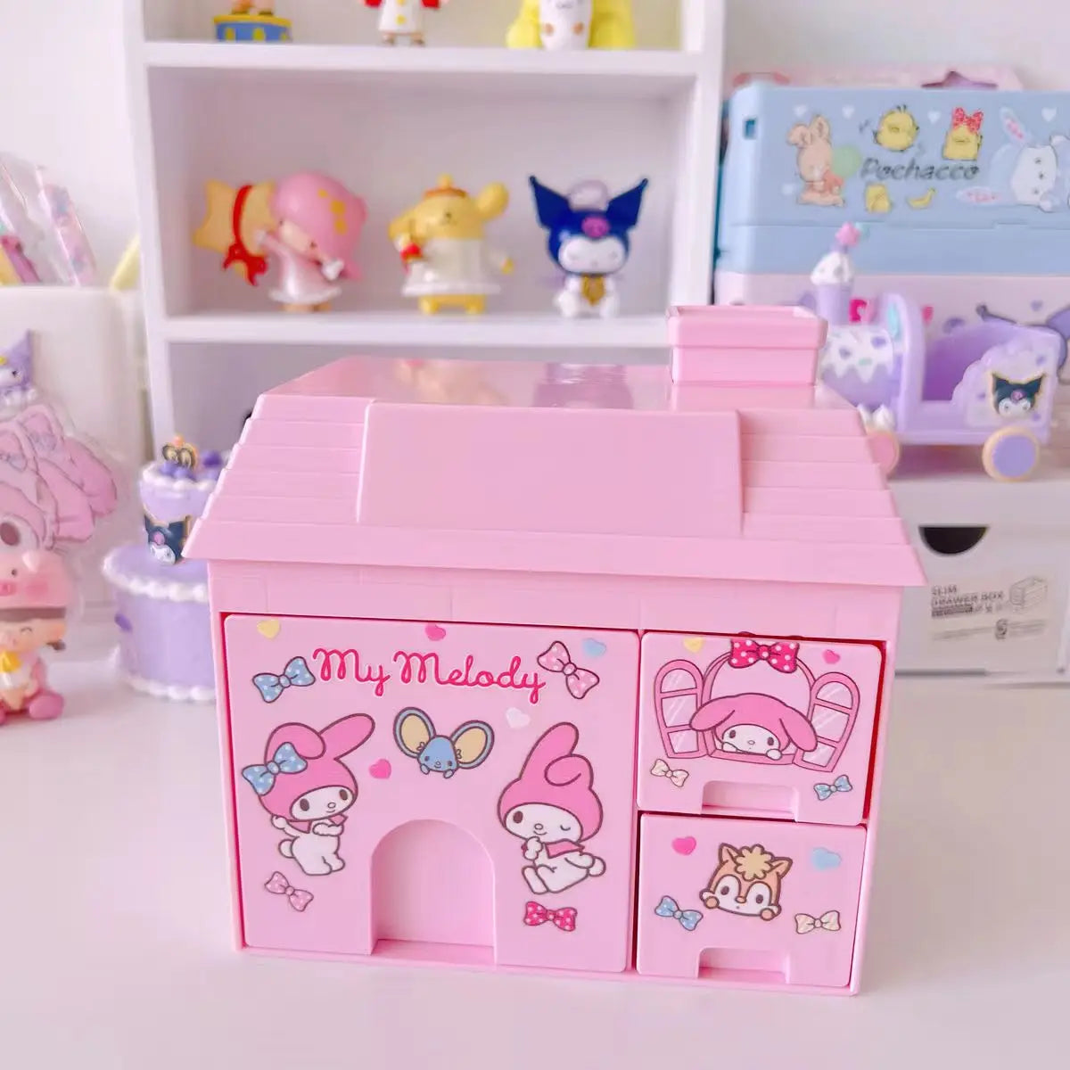Sanrio Hello Kitty Desktop Jewelry & Pen Holder Box - Image 9