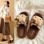 Sanrio Hello Kitty Winter Plush Slippers