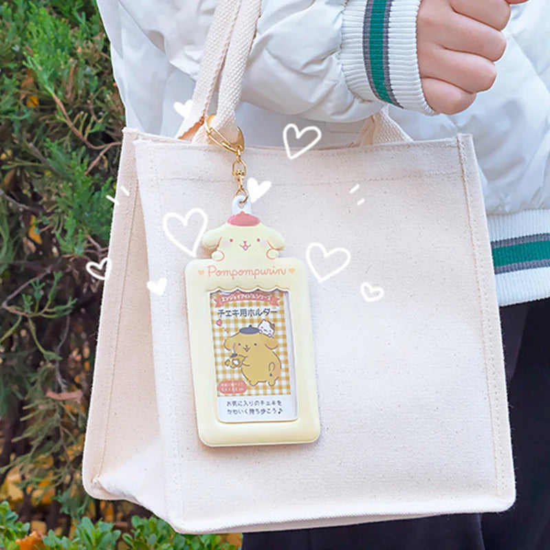 Kawaii Sanrio Hello Kitty Card Holder Keychain - Image 5