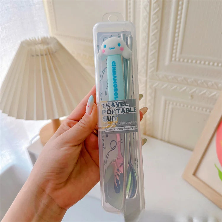 Sanrio Hello Kitty & Cinnamoroll Chopsticks Set - Image 6