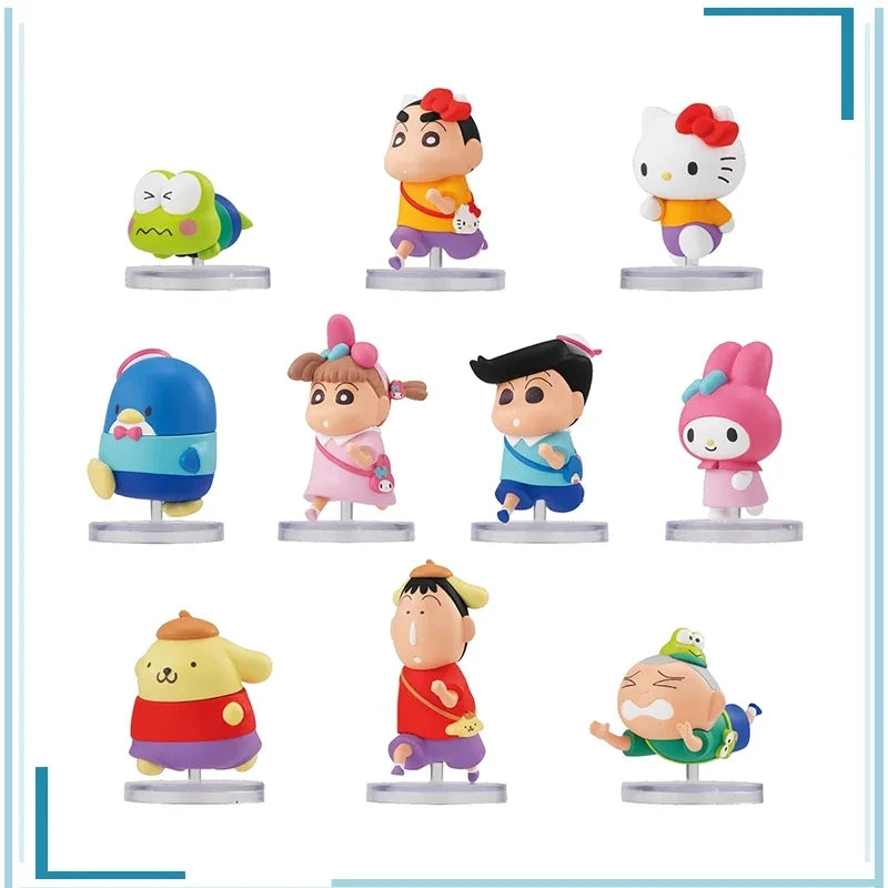 Bandai Sanrio X Crayon Shin Chan Twisted Egg Doll Toy - Image 14