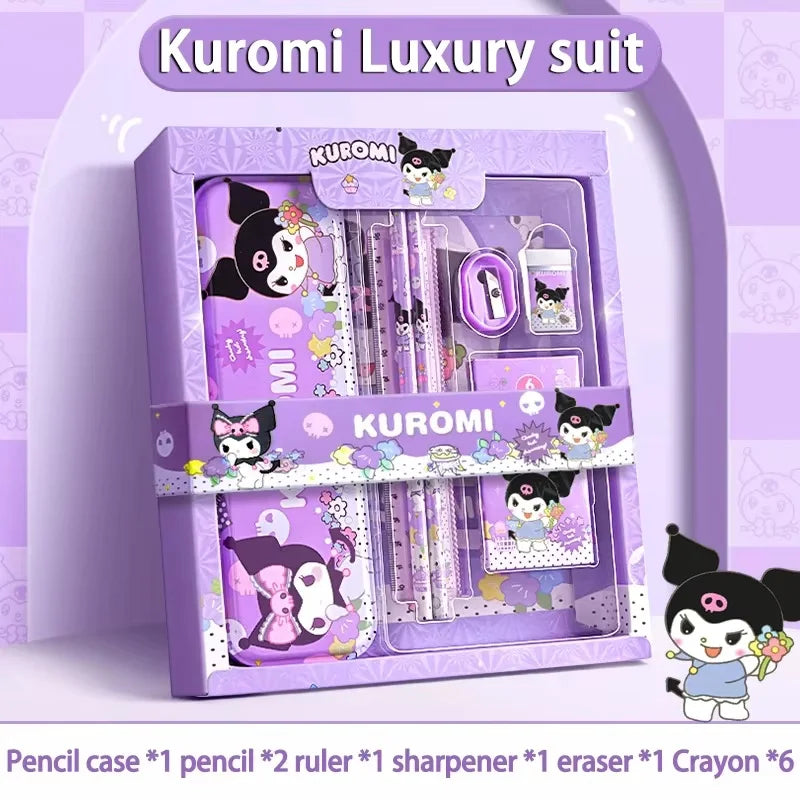 Kuromi, Melody & Cinnamoroll Stationery Gift Box - Image 4