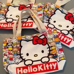 Hello Kitty Canvas Shoulder Bag