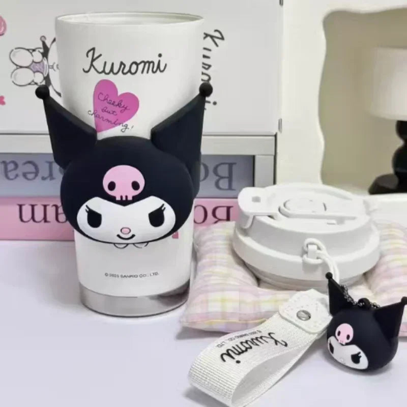 520ml Sanrio Hello Kitty & Kuromi Tumbler - Image 5