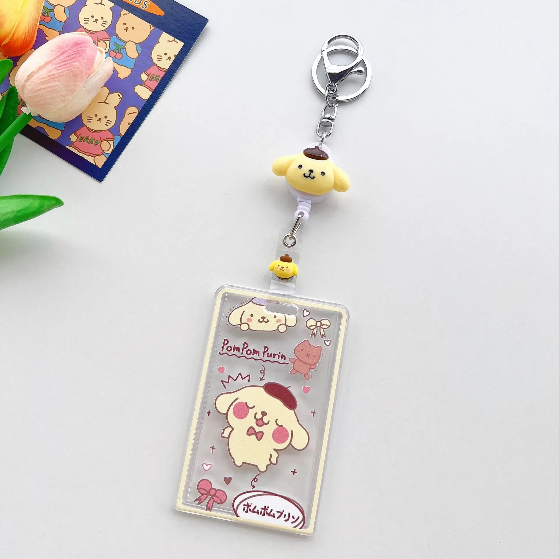 New Sanrio Hello Kitty Retractable Card Holder - Image 3