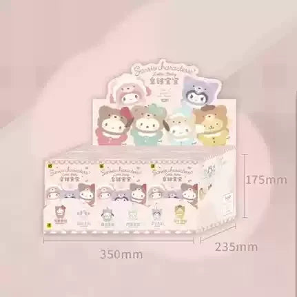 Authentic Toptoy Sanrio Velvet Plush Latte Baby Series Blind Box - Image 8