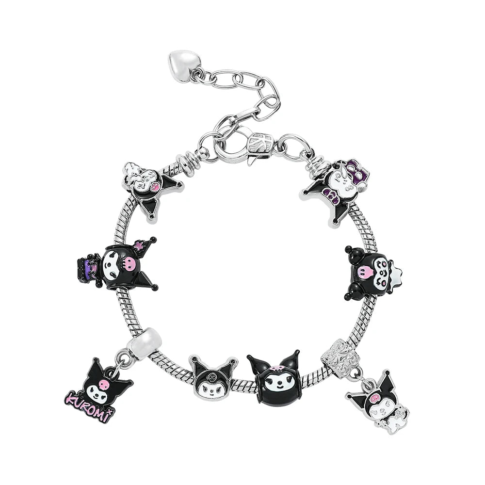Hello Kitty Gold-Plated Bracelet with Charms - Image 16